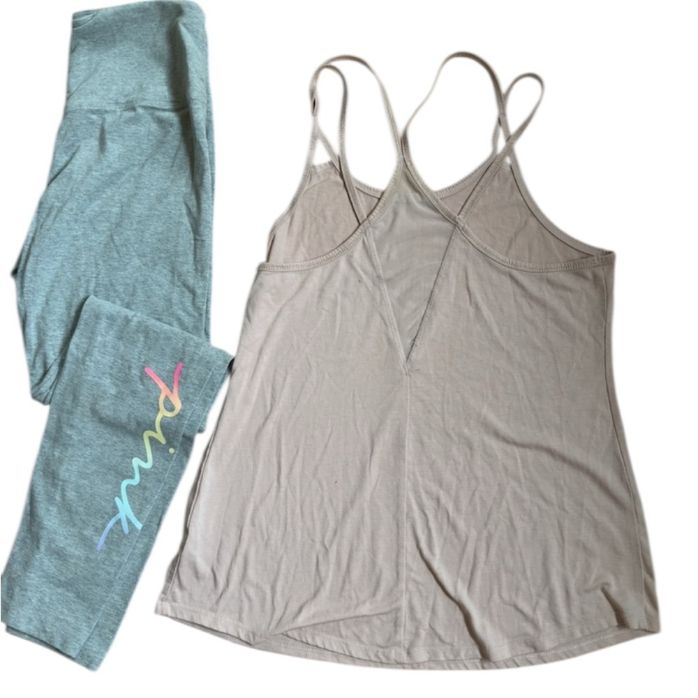 Bundle of Sz Med Activewear! PINK Victoria's Secret Leggings,Eddie Bauer,OldNavy - Picture 2 of 10